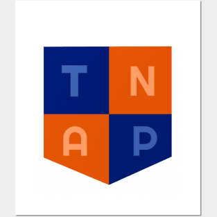 TNAP Shield Icon and Logo (Front and Back) Posters and Art